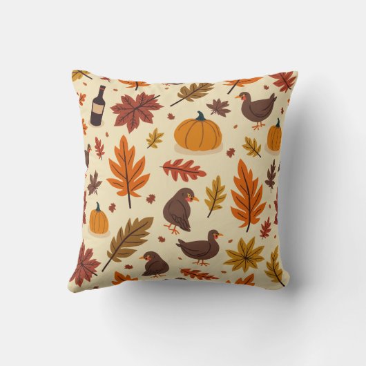 感謝祭 クッション (裏面)