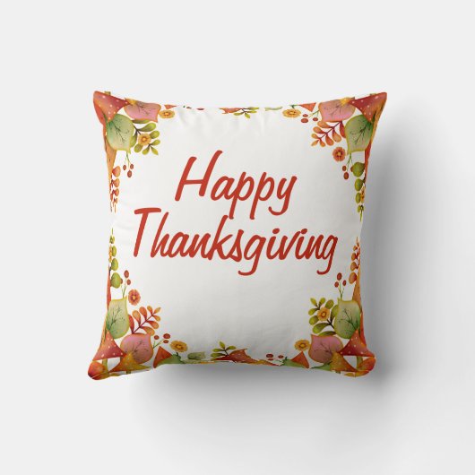 感謝祭 クッション (裏面)