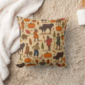 感謝祭 クッション (ブランケット)