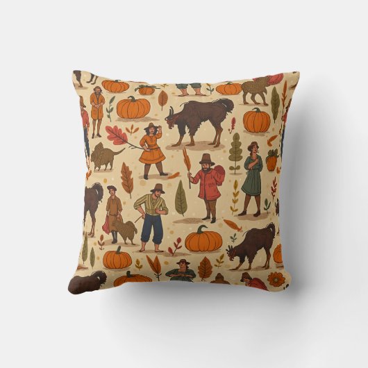 感謝祭 クッション (裏面)