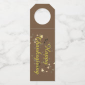 感謝祭 – クラシックボトルハンガーラベル ボトルネックタグ (裏面)