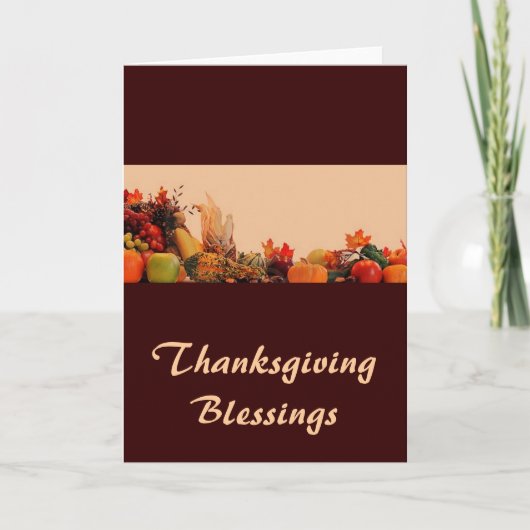 感謝祭/コルヌコピア シーズンカード (正面)