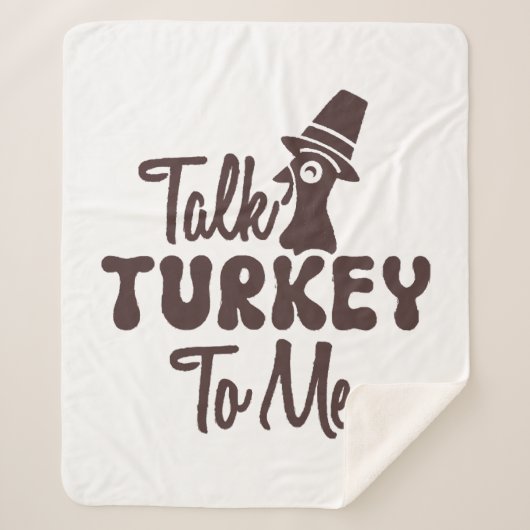 感謝祭 シェルパブランケット (正面)