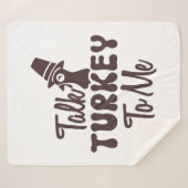 感謝祭 シェルパブランケット (正面(横))