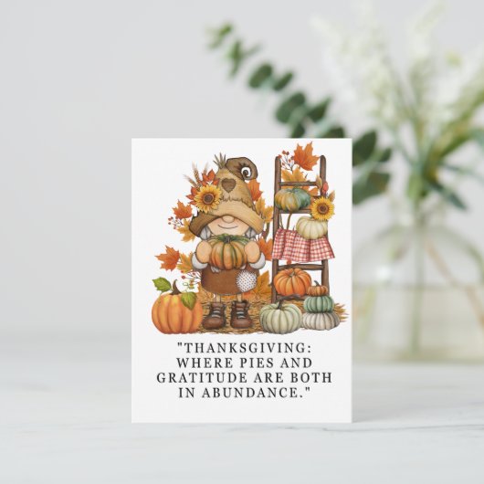 感謝祭 シーズンカード (スタンド正面)