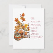 感謝祭 シーズンカード (正面)