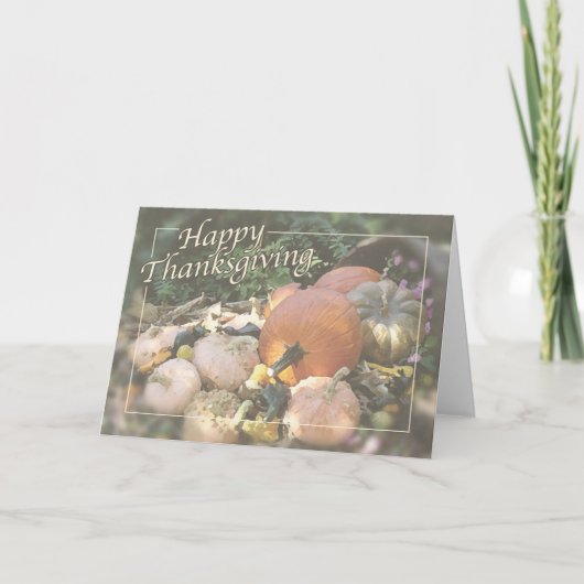 感謝祭 シーズンカード (正面)