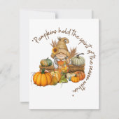 感謝祭 シーズンカード (正面)