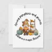 感謝祭 シーズンカード (正面)