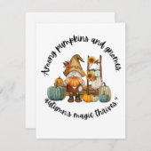 感謝祭 シーズンカード (正面/裏面)