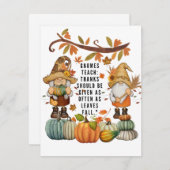 感謝祭 シーズンカード (正面/裏面)