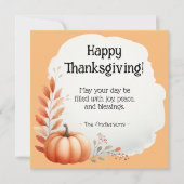 感謝祭 シーズンカード (正面)