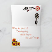 感謝祭 シーズンカード (内部)