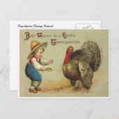 感謝祭 シーズンポストカード (正面/裏面)