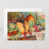 感謝祭 シーズンポストカード (正面/裏面)