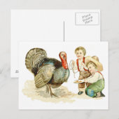 感謝祭 シーズンポストカード (正面/裏面)