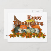 感謝祭 シーズンポストカード (正面/裏面)