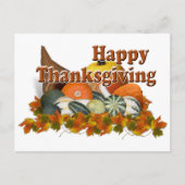感謝祭 シーズンポストカード (正面)
