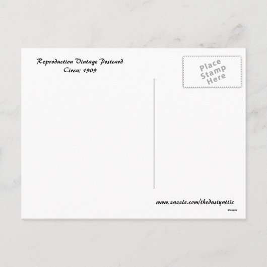 感謝祭 シーズンポストカード (裏面)