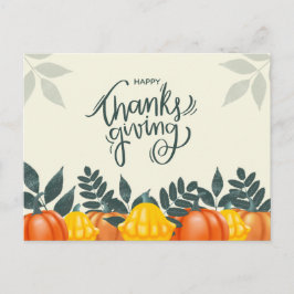 感謝祭 シーズンポストカード