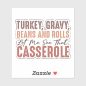 感謝祭 シール (シート)