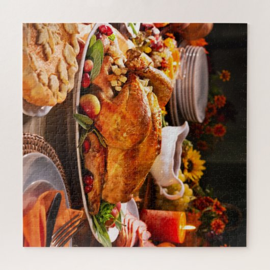 感謝祭 ジグソーパズル (横)