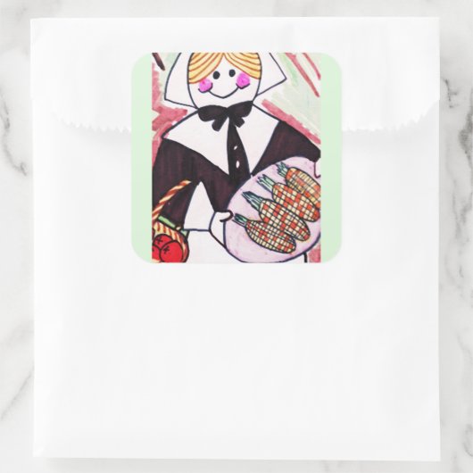 感謝祭 スクエアシール (バッグ)