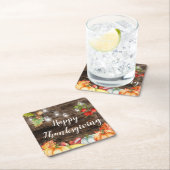 感謝祭 スクエアペーパーコースター (インサイチュ)