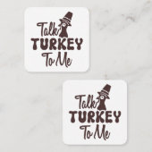 感謝祭 スクエア名刺 (正面/裏面)