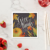 感謝祭 スタンダードカクテルナプキン (インサイチュ)