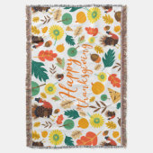 感謝祭 スローブランケット (正面縦)