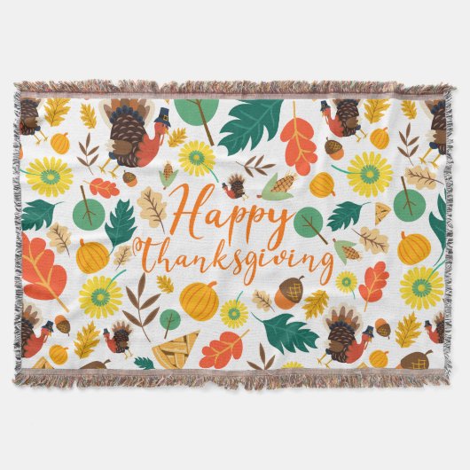 感謝祭 スローブランケット (正面)