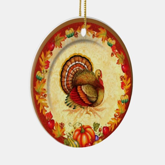 感謝祭 セラミックオーナメント (右)
