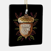 感謝祭 セラミックオーナメント (右)