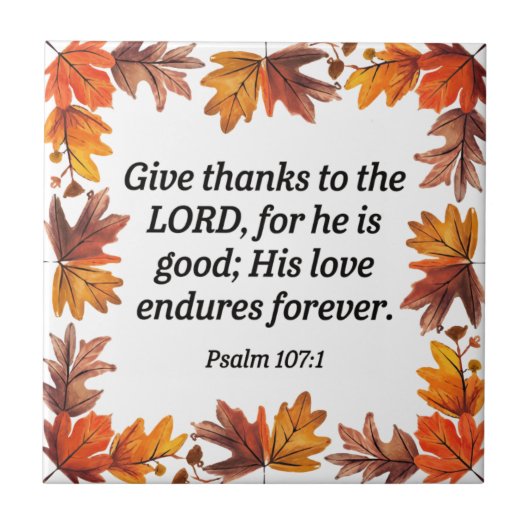 感謝祭 タイル (正面)