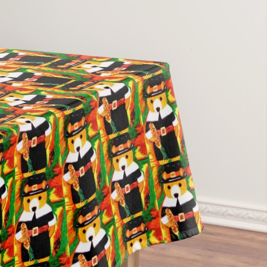 感謝祭、テディベア テーブルクロス (インサイチュ)