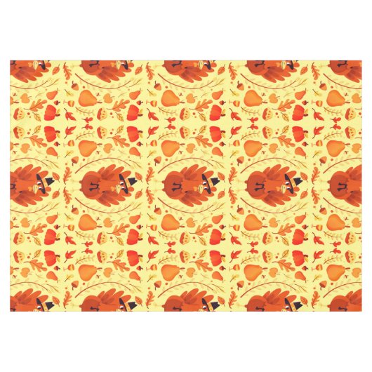 感謝祭 テーブルクロス (正面(横))