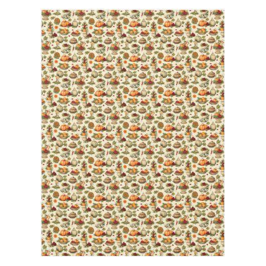 感謝祭 テーブルクロス (正面)