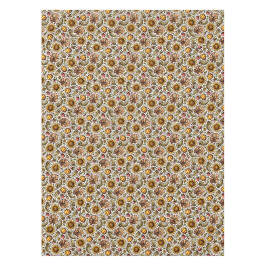 感謝祭 テーブルクロス (正面)