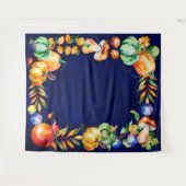 感謝祭 ハロウィン フォトブース 背景 プロップ タペストリー (正面(横))