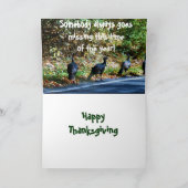 感謝祭、ハロルド・ザ・ター恋しく思キーズカード シーズンカード (内部)