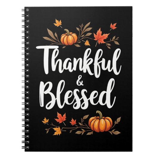 感謝祭&ファームハ賛美ウ素朴スハウスシャルボード ノートブック (正面)