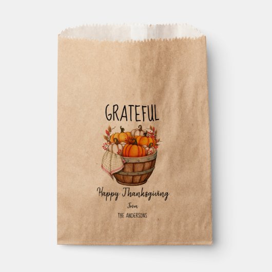 感謝祭 フェイバーバッグ (正面)