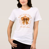 感謝祭 フォー・ジーザス・ヒー・ネバー・リーブス トライブレンドＴシャツ (正面)