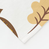 感謝祭 フリースブランケット (角)