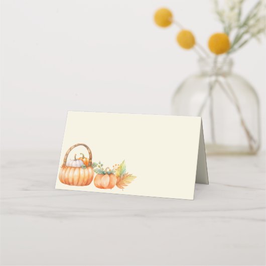 感謝祭 プレイスカード (裏面)