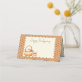 感謝祭 プレイスカード (正面)