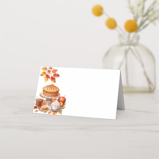 感謝祭 プレイスカード (正面)