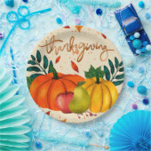 感謝祭 ペーパープレート (パーティー)