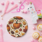 感謝祭 ペーパープレート (パーティー)